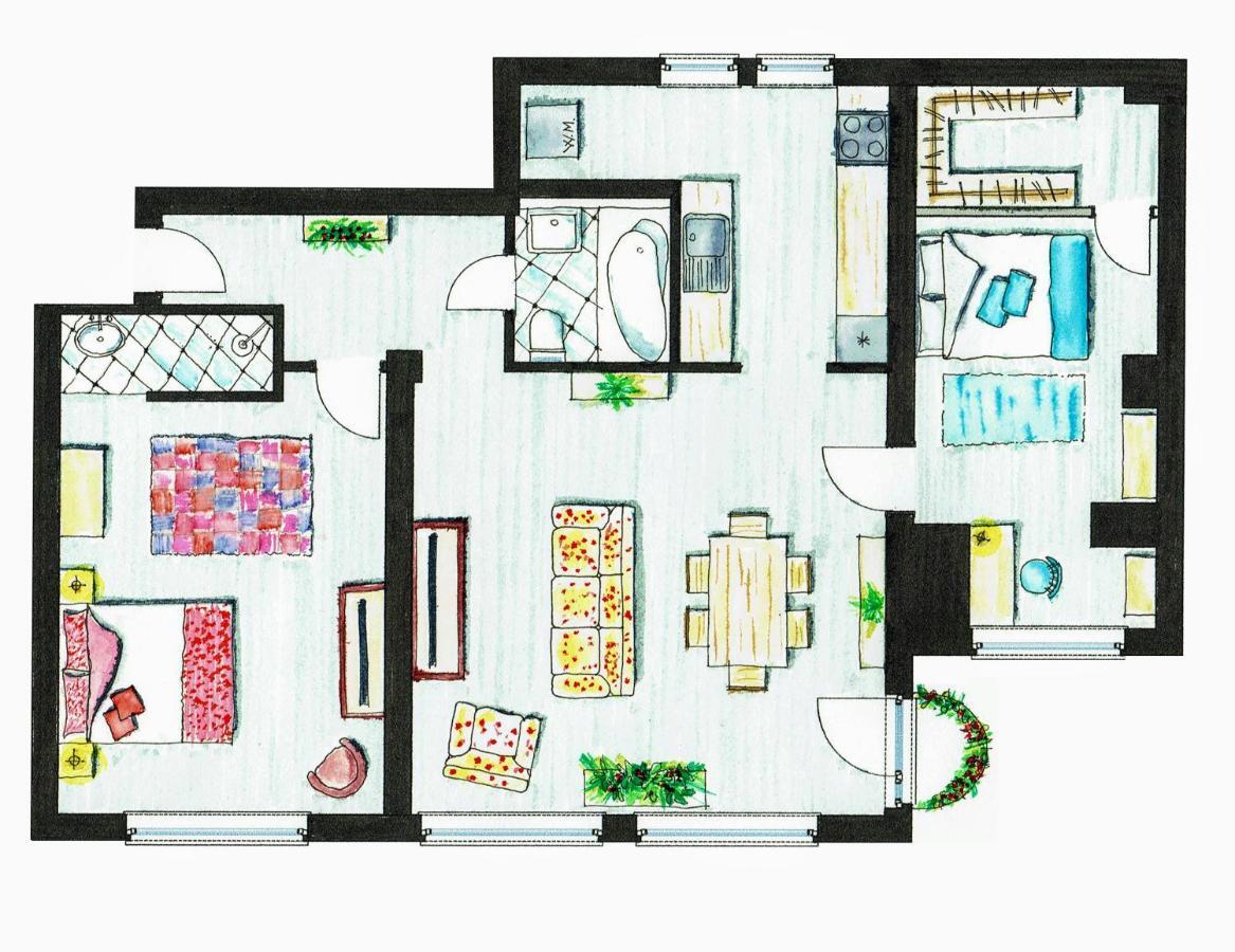 Silvia'S Apartment Voluntari Ngoại thất bức ảnh